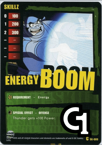 Energy Boom - Unlimited - Foil